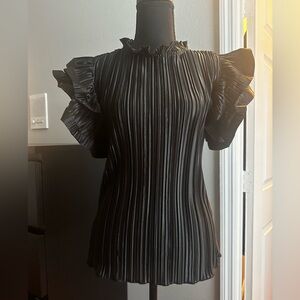Pleated Satin Top size M